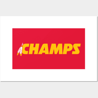 KC Champs - Red Posters and Art